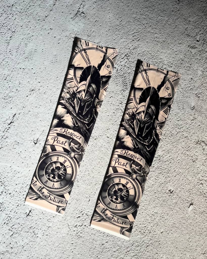 ساق دست مردانه طرح تتو طرح گلادیاتور