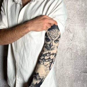 ساق دست مردانه طرح تتو کد 009